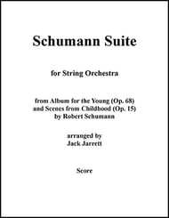 Schumann Suite Orchestra sheet music cover Thumbnail